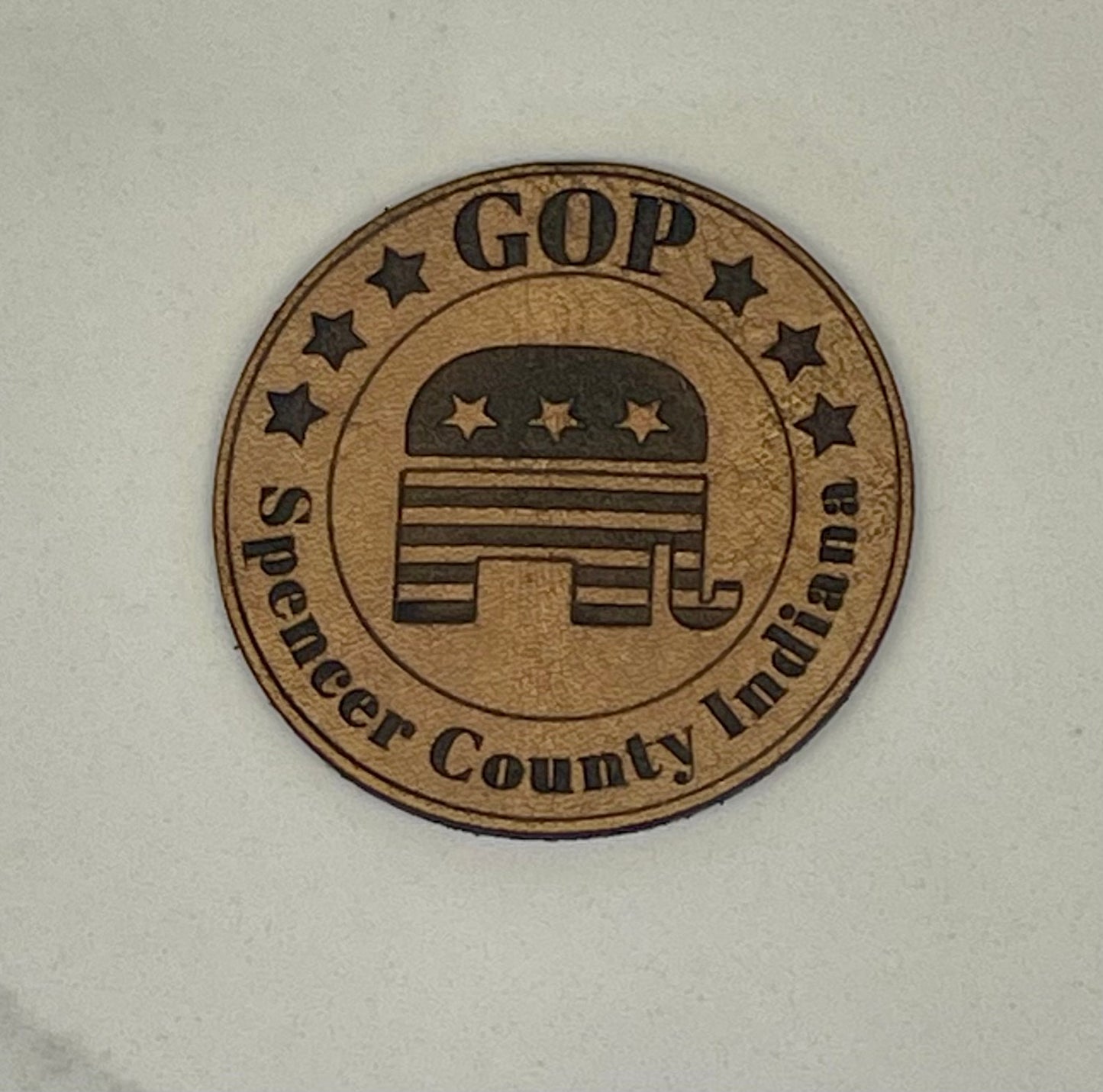 Spencer Co GOP Baby/Youth Hat (Gray Denim).