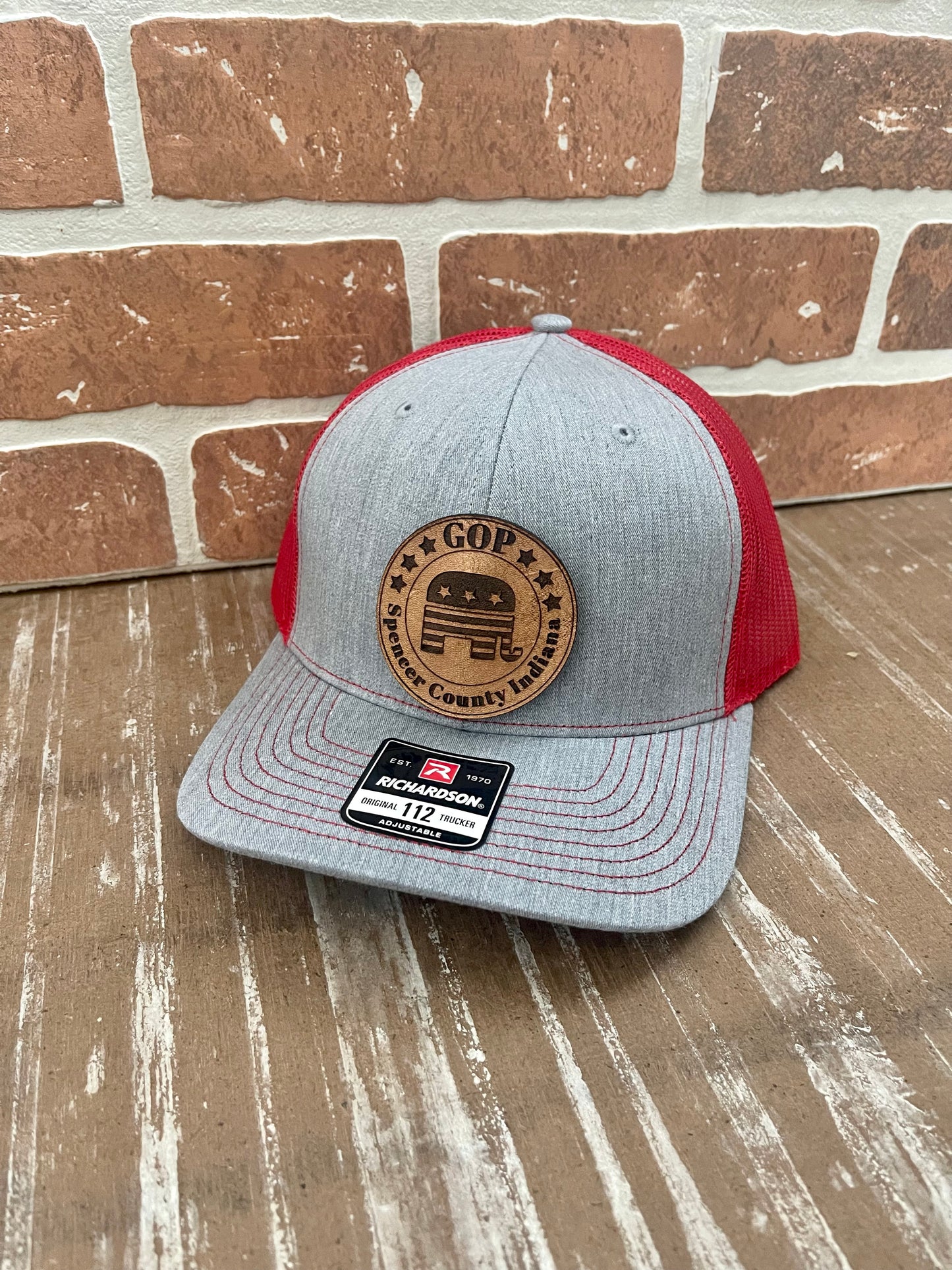 Spencer Co GOP Circle Patch Hat
