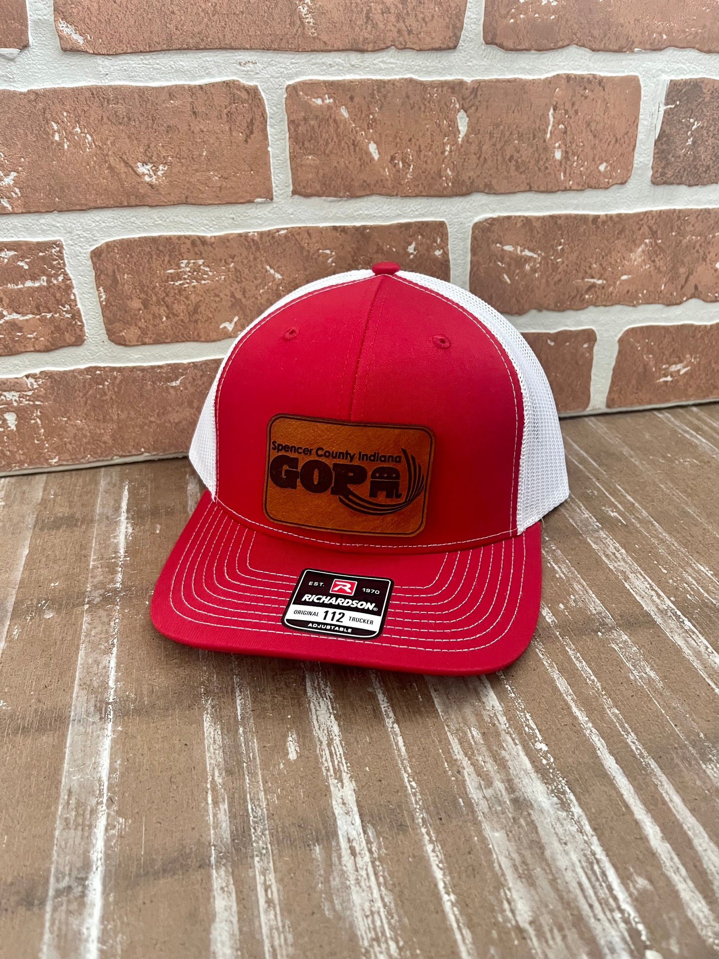 Spencer Co GOP Square Patch Hat