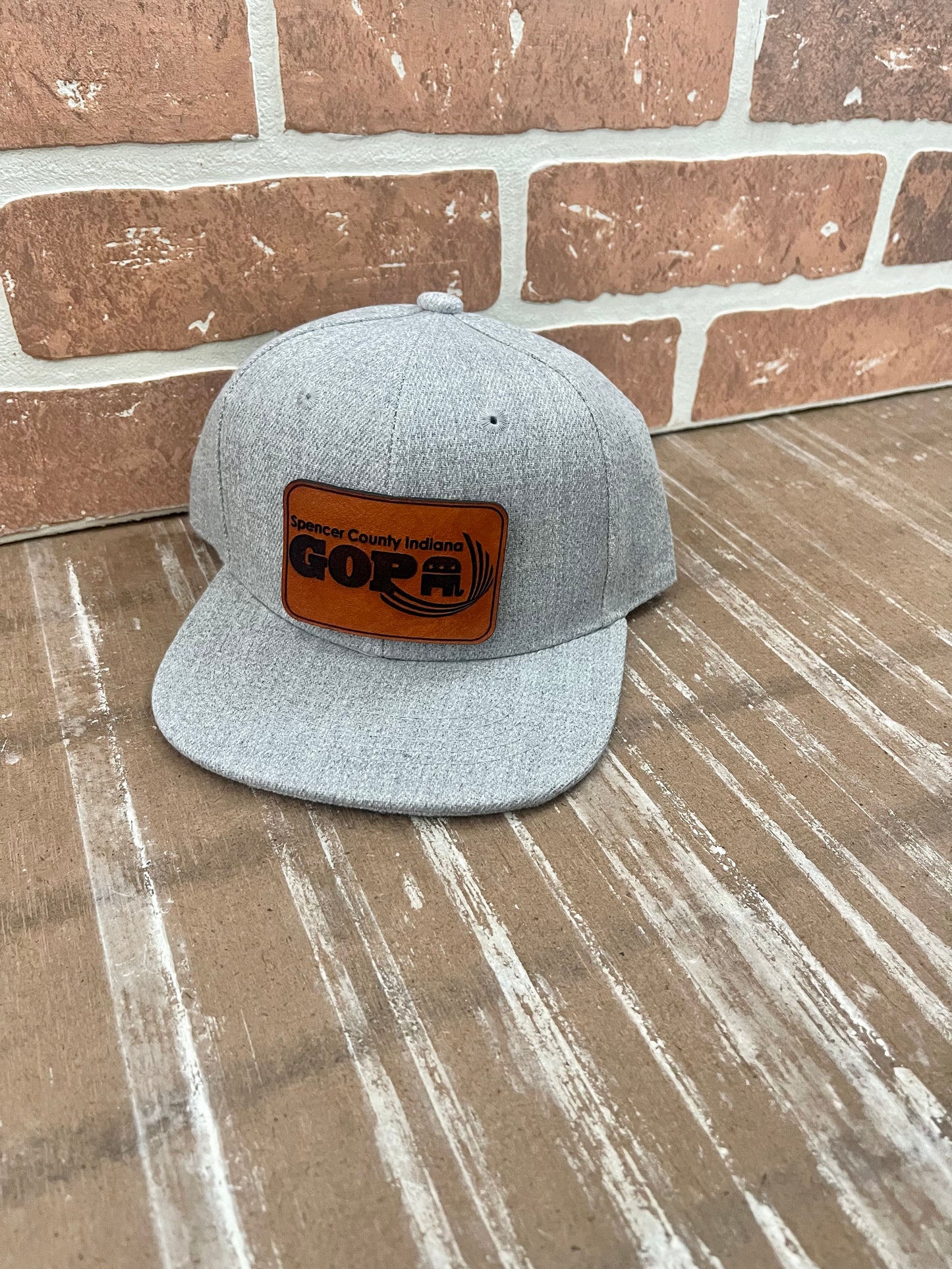 Spencer Co GOP Baby/Youth Hat (Gray Denim).