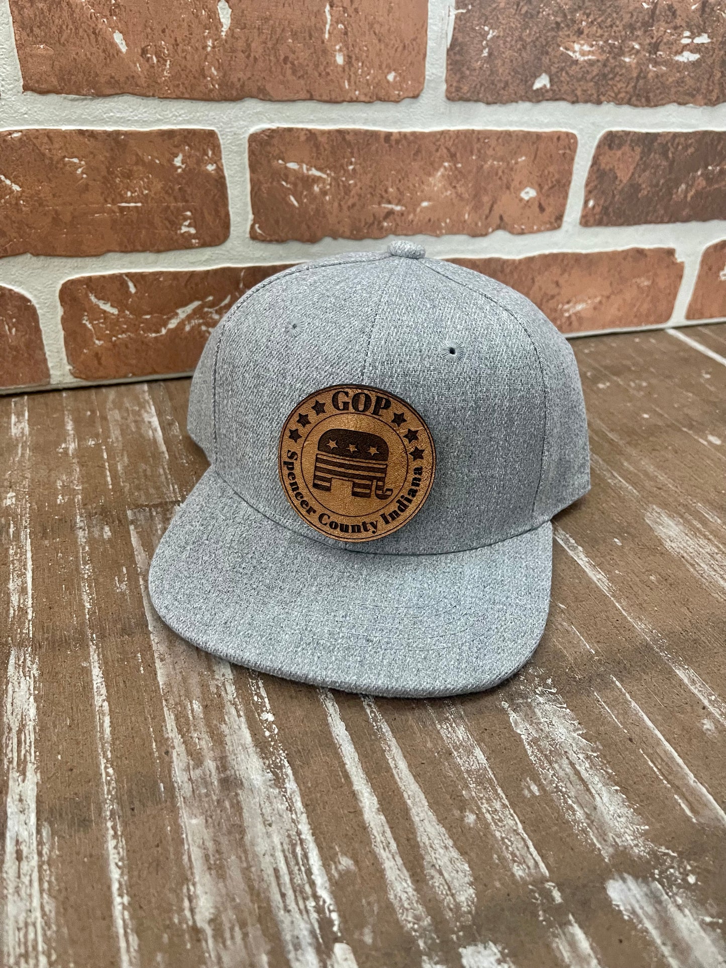 Spencer Co GOP Baby/Youth Hat (Gray Denim).
