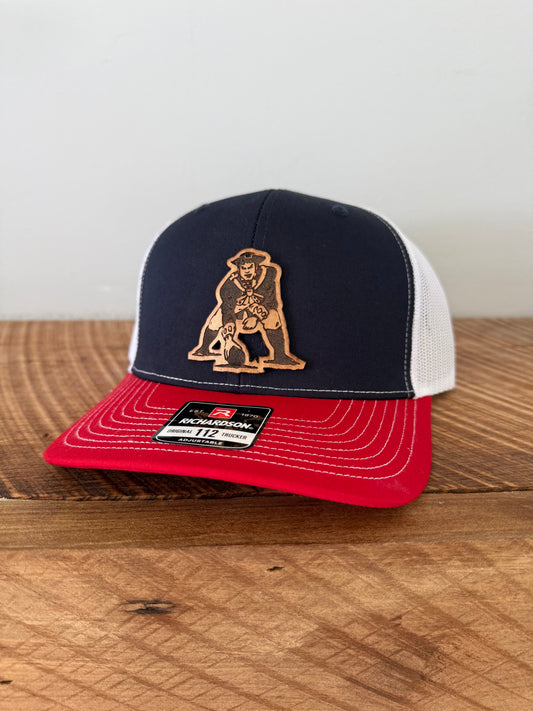 “Patriot Man” | Vintage New England Style | Richardson 112 Snapback