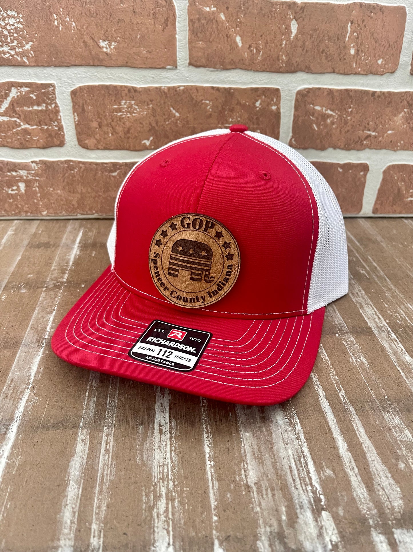 Spencer Co GOP Circle Patch Hat