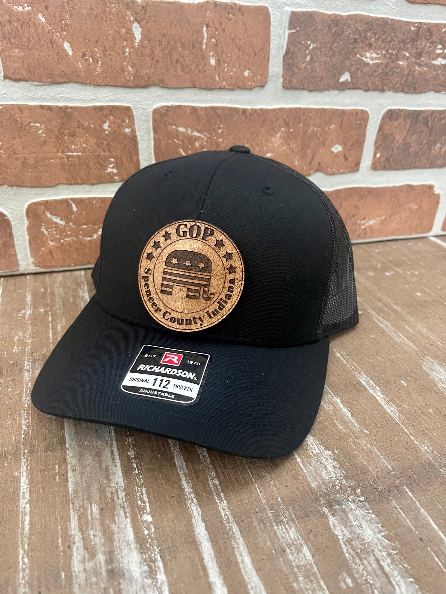 Spencer Co GOP Circle Patch Hat