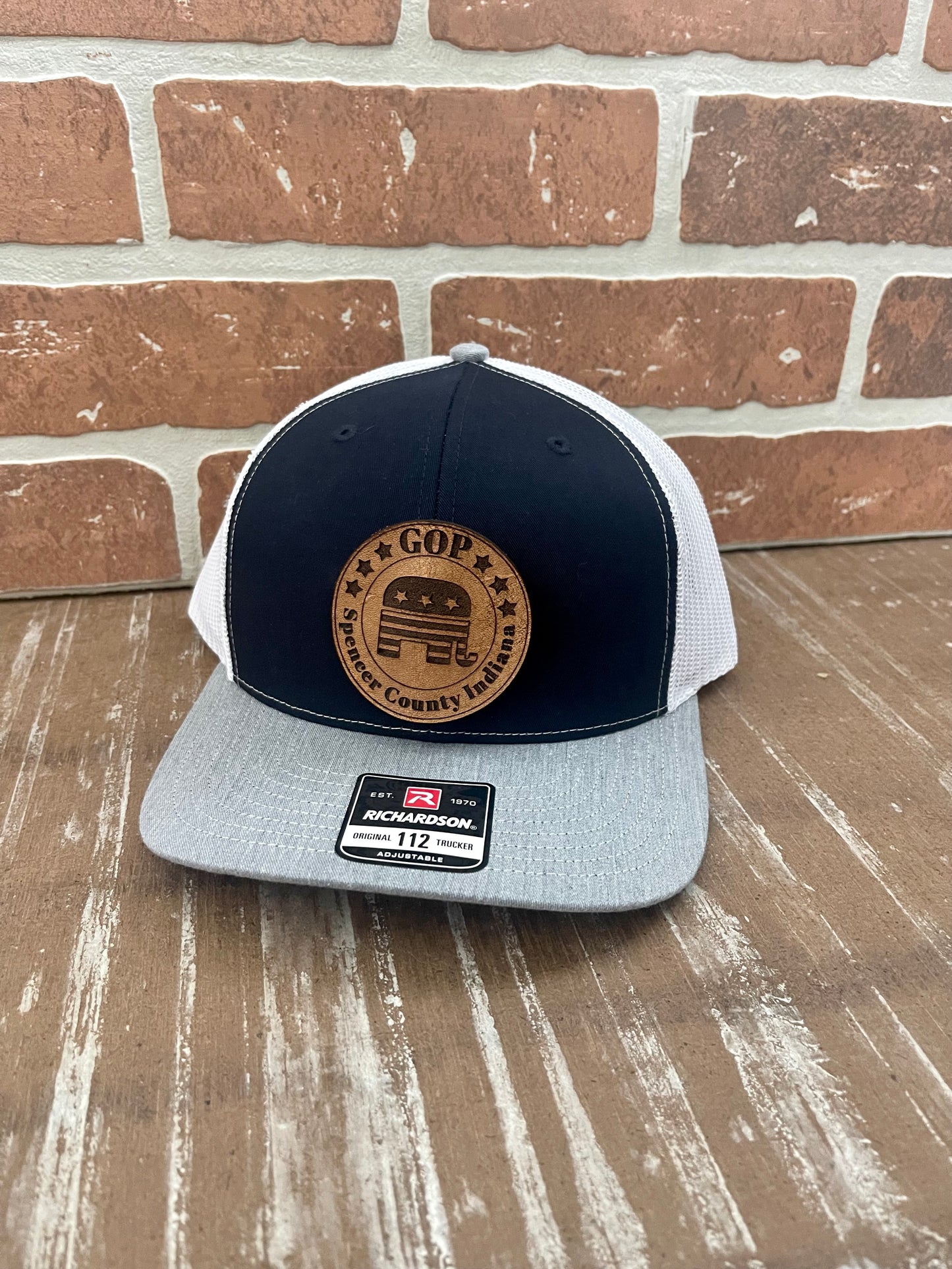 Spencer Co GOP Circle Patch Hat