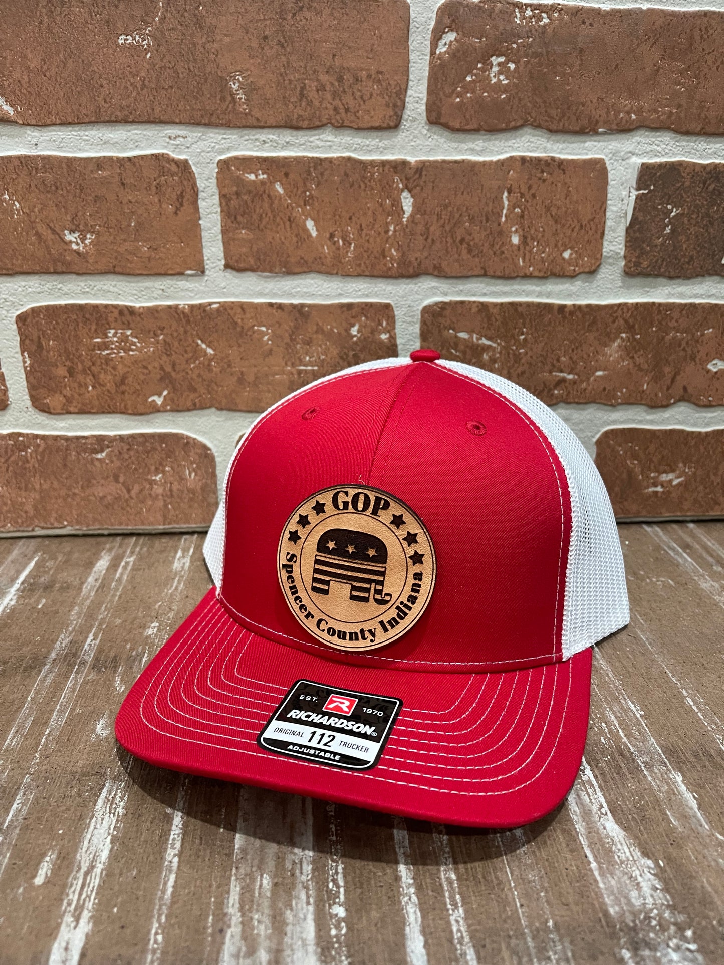 Spencer Co GOP Circle Patch Hat