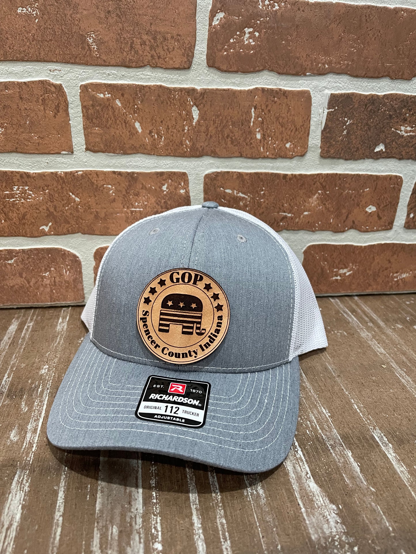 Spencer Co GOP Circle Patch Hat